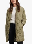 Superdry Longline Quilted Coat