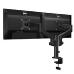 ThingyClub Monitor Stand Mount, Fully Adjustable LCD Monitor Desk Mount Fits up to 30" Computer Screens, VESA 75/100, Each Arm Holds up to 8KG (Dual Arm)