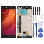 LIUXING LCD Screen and Digitizer Full Assembly with Frame for Xiaomi Redmi Note 5A Prime/Remdi Y1(Black) Liquid Crystal Display (Color : Black)