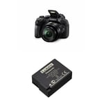 Panasonic Lumix DMC-FZ330EBK Bridge Camera with DMW-BLC12E Battery Bundle