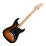 Squier - FSR Squier Sonic™ Stratocaster® HSS, Maple Fingerboard, Black
