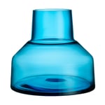 Iittala Solare vas låg 20xo22 cm Elektrisk blå