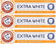 Arm & Hammer Toothpaste Extra White Care Gently Daily Whitening paste 125g x 3