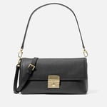 MICHAEL Michael Kors Women's Addie Medium Convertible Pouchette Cross Body - Black