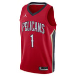 Maillot Jordan NBA Swingman New Orleans Pelicans Pelicans Statement Edition 2020 - Rouge