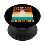 Out Of This World Dad Alien Father's Day PopSockets Swappable PopGrip