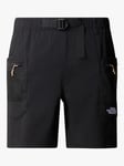 The North Face Relaxed Fit Belted Shorts, Black