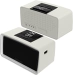 Hamiltion-Lecteur De Musique Simple Pour Les Personnes Âgées, Lecteur De Livres Audio Facile Avec Carte Tf 32Gb Et Lecteur De Cartes Pour La Démence, L'Alzheimer, Les Malvoyants (Blanc Grisâtre)