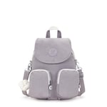 Kipling Female Firefly UP Small Backpack (Convertible to shoulderbag), Grey, One Size