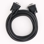 DTECH DB9 RS232 Serial Cable Extension Male to Female 9 Pin Straight Through for Compute Monitor Cable(5m,Black）