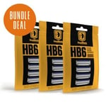 HeadBlade HB6 Razor Blade 3 x 4-pack