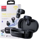 Joyroom trådløse TWS-hodetelefoner Bluetooth 5.1 300mAh svart (JR-TL1 Pro)