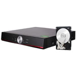 Vidéo surveillance hybride dvr ahd 8 canaux 5 mpx lan hdmi audio vidéo disque dur 320 gb