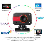 Webcam Pc Digital Usb Camera Video Recording With Microphone Blue