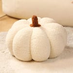 IC 20 cm rolig pumpa plysch kudde Halloween dekoration e barn Vit