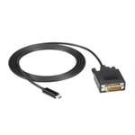 Black box BLACK BOX USB-C ADAPTER CABLE - TO DVI ADAPTER, 1080P @ 60HZ, DP 1.2 ALT MODE 1.8M (VA-USBC31-DVID-006)