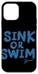 Coque pour iPhone 12 mini Costume amusant pour l'évier ou la natation