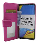 Skimblocker Plånboksfodral Xiaomi Mi Note 10 / Mi Note 10 Pro (Hotpink)
