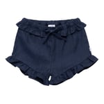 ella&il KIDS Camilla linen shorts – navy - 7-8år