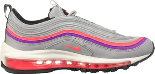 Nike Women's Wo Air Max 97 Gymnastics Shoes, Grey (Wolf Grey/Solar Red/Vivid Purple/Black 009), 6.5 UK
