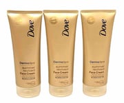 3XDove DermaSpa Face Cream Summer Revived Natural Bronze 3X75ml ( 3 Packs)