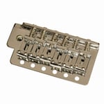 Squier Stratocaster Compatible Tremolo Guitar Bridge- Nickel