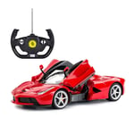 MYRCLMY Remote Control Car, Kids Toys 1/14 Scale Model RC Car Electronic Radio Controlled Vehicle Sports Racing Car Gifts for Boys Children Indoor Games,Red