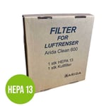 Arida Luftfilterpaket (HEPA 13) till luftrenaren Clean 600