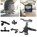 IPAD TABLET HOLDER MOUNT CRADLE IN CAR BACK SEAT HEADREST FOR ALL TABLETS