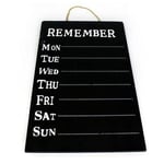 WEEKLY MESSAGE CHALK BOARD PLANNER MEMO HANGING KITCHEN OFFICE HOME NEW REMINDER