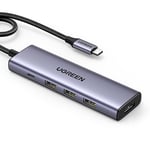 UGREEN USB-C Hub med 3x USB-A / 1x USB-C / 1x HDMI