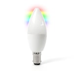 electriQ Dimmable Smart Colour Candle LED Bulb B15 bayonet - WIFI Alexa Google Multi Coloured