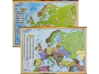 EkoGraf skrivbordsunderlägg - polyfonisk karta över Europa