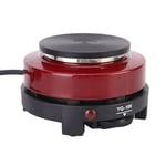 (Red 220-240V EU Plug)500W Household Portable Mini Electric Stove Heating Pla AS