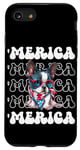 Coque pour iPhone SE (2020) / 7 / 8 Boston Terrier Merica Patriotic Boston 4 juillet