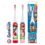 Arm & Hammer, Kid's Spinbrush, Paw Patrol, Soft, 1 Battery Powered Toothbrush