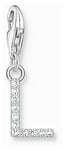 Thomas Sabo 1940-051-14 Charm Pendant Letter L With White Jewellery