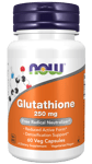 NOW Glutathione 250 mg 60 vegcaps