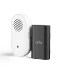 Arlo Certified Accessory, Arlo Chime 2, Audible Alerts, Built-in Siren, Customisable Melody, Compatible with Arlo Video Doorbell, AC2001 & Certified Accessory, Rechargeable Battery, VMA2400
