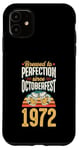 Coque pour iPhone 11 Brassée à la perfection depuis l'Oktoberfest 1972, année de naissance de la bière