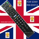 For Sony RM-ED013 Replacement Remote Control for Sony BRAVIA TV ** Uk Stock **