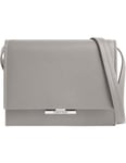 Calvin Klein Axelremsväska linear cinder med lock -