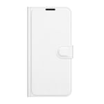 BRAND SET Case for Realme 8 Pro PU Leather Flap wallet Case, With Card Slot and Bracket, Suitable for Realme 8 Pro Phone Cover-White