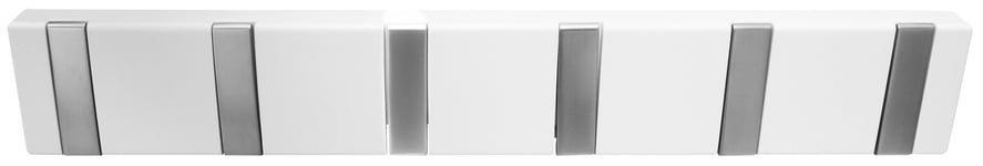Knopplist 6-knopp FLEX - vit