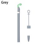 Silicone Pen Case Nib Cover Protective Skin Grey For Apple Pencil 1st