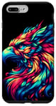 Coque pour iPhone 7 Plus/8 Plus Illustration animale griffin cool esprit tie-dye art