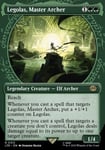 Magic löskort: The Lord of the Rings: Tales of Middle-earth: Legolas, Master Archer (alternative art) (Foil)