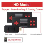 D600 - Mini Console De Jeu Vidéo Tv Sans Fil Usb, Avec 1800 Jeux Classiques 8 Bit Intégrés, Double Manette De Jeu, Sortie Compatible Hdmi