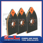 3 x Black & Decker Piranha Multi Sander Platen Backing Pad KA220