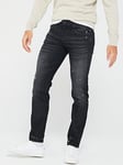 BOSS Delaware Bc-c Slim Fit Jean, Dark Grey, Size 32, Length Regular, Men